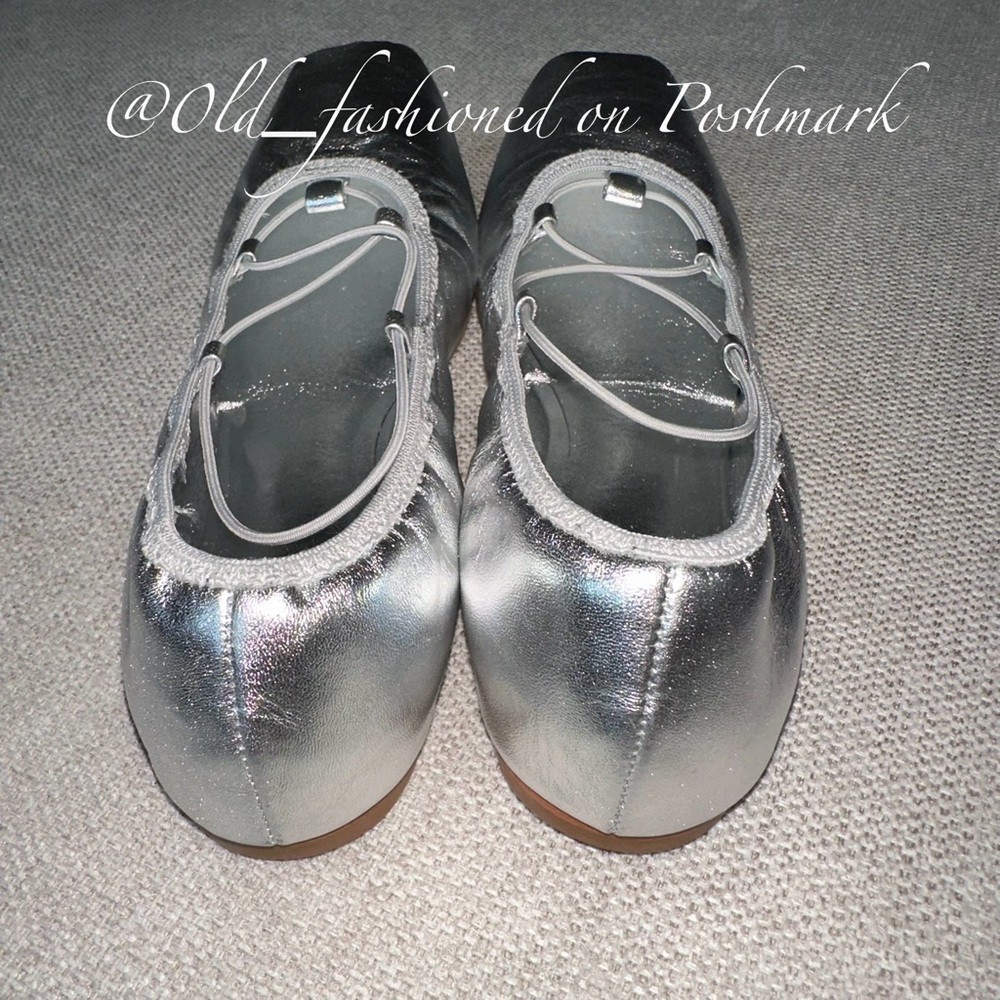 REFORMATION Barbara Leather Ballet Flats - Picture 8 of 16